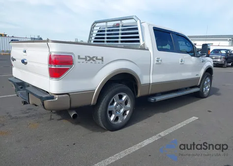 2013 Ford F-150 King Ranch z USA, uszkodzony, nr VIN 1FTFW1ET3DKD42425